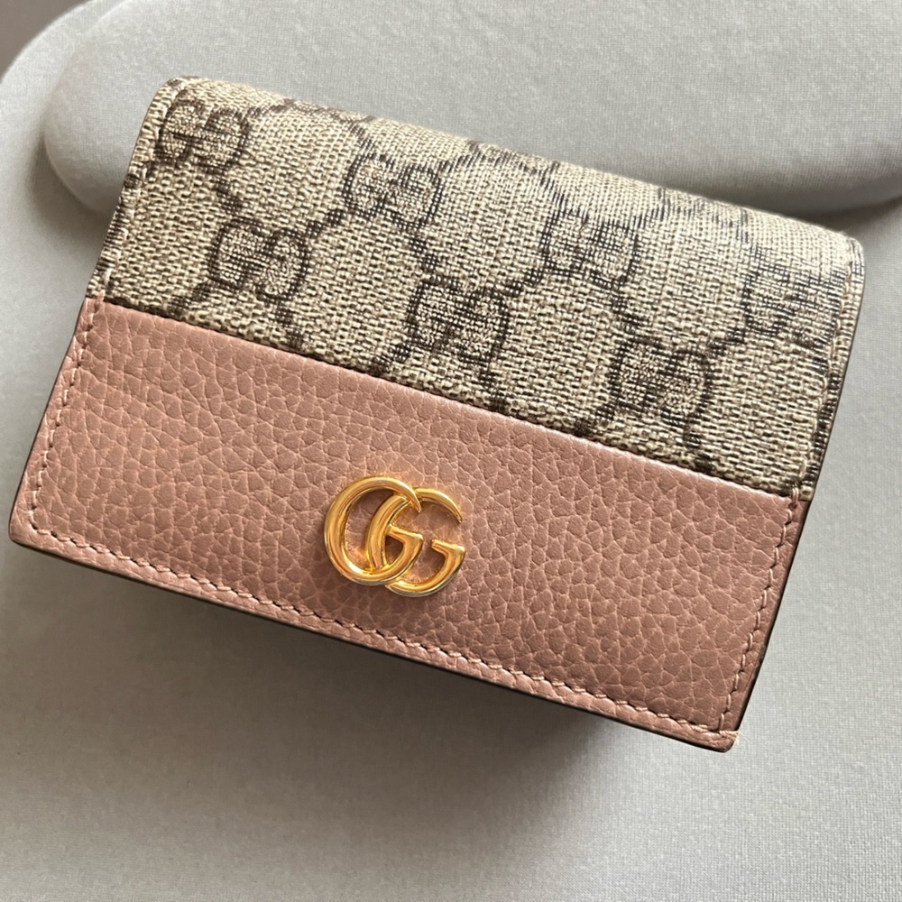 GG MARMONT CARD CASE WALLET 99%new